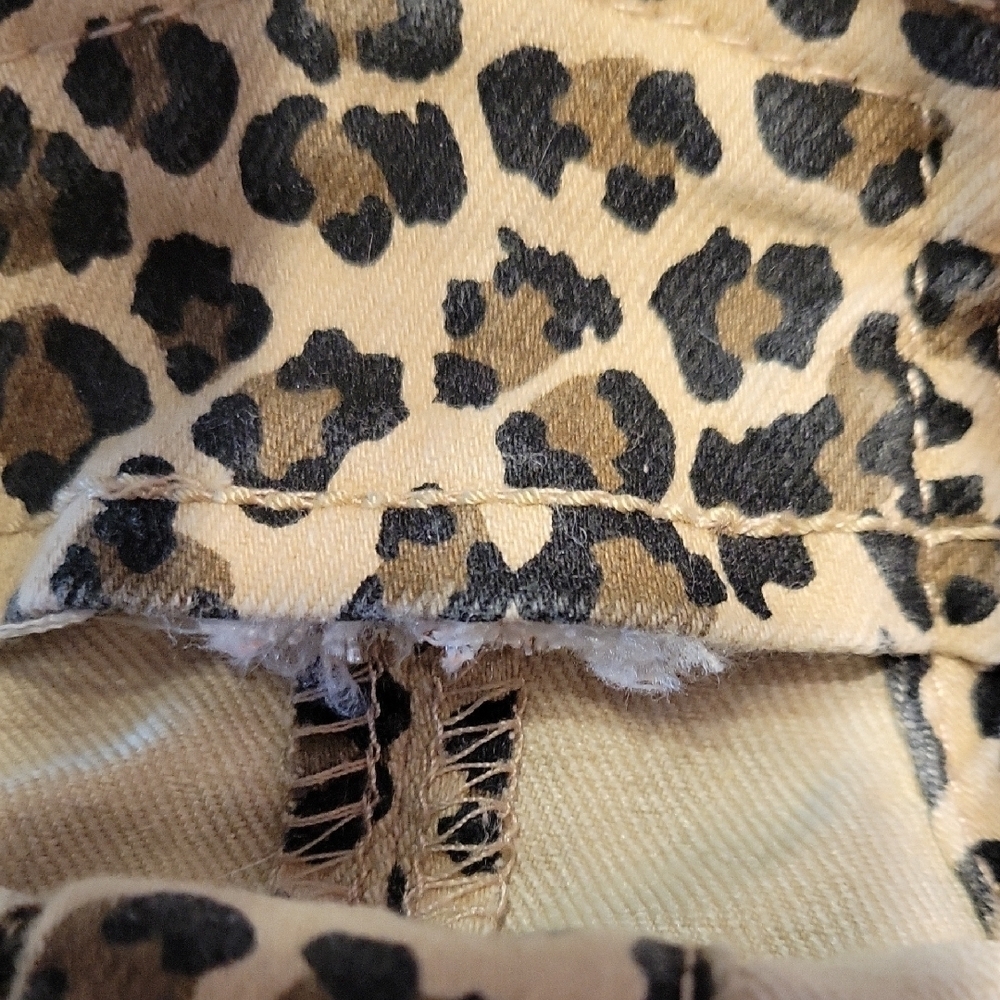 Wonder Nation Leopard Print Button-Down Dress Size 18 Months - Picture 2 of 5